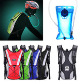 Water Bladder Bag Backpack+Hydration Packs Hiking Camping 2L