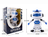 Electronic Walking Dancing Smart Space Robot Astronaut Kids Music Light Toys