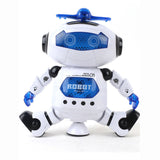 Electronic Walking Dancing Smart Space Robot Astronaut Kids Music Light Toys
