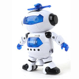 Electronic Walking Dancing Smart Space Robot Astronaut Kids Music Light Toys