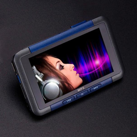 8GB Slim MP3 MP4 MP5 Music Player With 4.3 LCD Screen FM Radio Video Movie