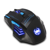 Adjustable 2400DPI Optical Wireless Gaming Game Mouse For Laptop PC