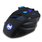 Adjustable 2400DPI Optical Wireless Gaming Game Mouse For Laptop PC