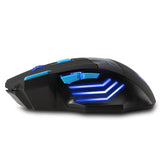 Adjustable 2400DPI Optical Wireless Gaming Game Mouse For Laptop PC