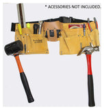 11 Pocket Double Tool Pouches With Nylon Belt With Quick Release :  ( Pack of  4 Pcs. )