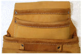 Belt-Worn Tool Pouch with Many Pockets & Tool Hangers