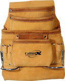 Belt-Worn Tool Pouch with Many Pockets & Tool Hangers