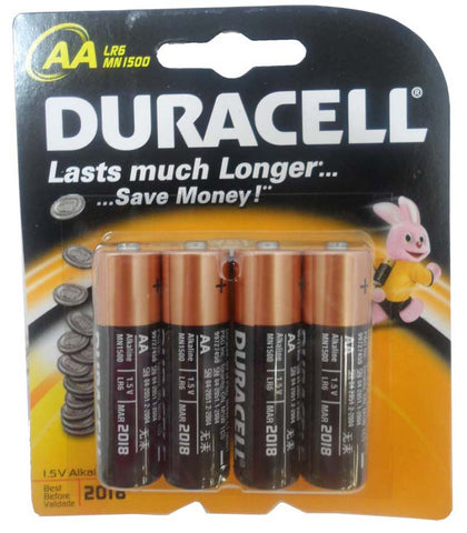 4 Pack Of AA Batteries :  ( Pack of  8 Packs )