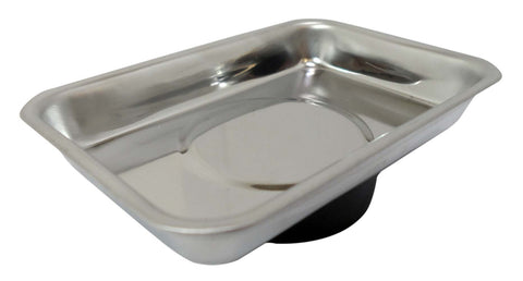 Small Rectangular Stainless Steel Magnetic Tray  (Truvue: MC-17466)