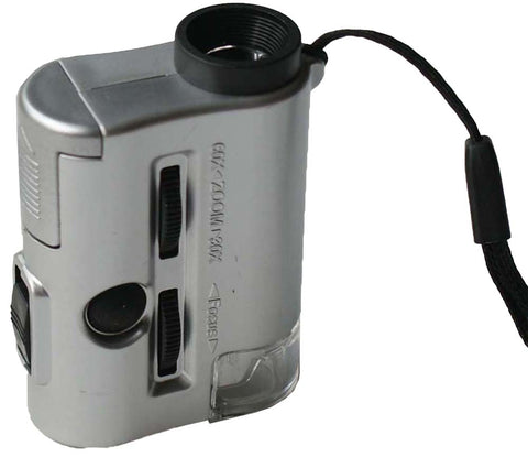 MAXIMIZE  Ultra Tiny 30X, 60X, LED UV Mircoscope: MG-18331