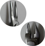 2 Pc. Stainless Steel Long Nose And Side Cutter Plier Set