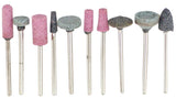 100 Pc Grinding Stones Mounted On 1/8-inch Shanks :  ( Pack of  1 Pc )