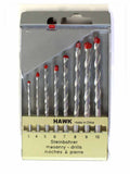 8 Pc. Masonary Drill Set  (Hawk: TZ02-95508)