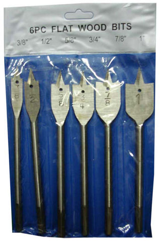 FLAT WOOD BITS