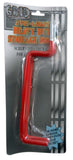 2 Piece Heavy Duty Storage Hooks - "L" Shaped - Vinyl Coating  (GRID: WP-WP8-2L-YW)