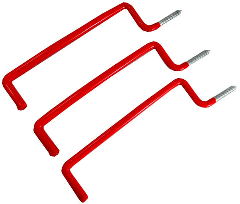 3 Piece Heavy Duty "L" Shaped Storage Hooks  (ToolUSA: WP-27723)