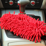 Cleaning Supplies Chenille Yarn Car Duster/Dust brush,RED