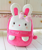 Lovely Childrens Backpack For School Toddle Backpack, Pink Rabbit