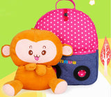 Cartoon Childrens Backpack For School Toddle Backpack Baby Bag, Monkey