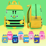 School Bags Childrens Backpack For School Toddle Backpack Baby Bag(Green Bee)