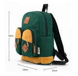 Backpack For School Childrens School Bags Toddle Backpack Travel Bag(Green)