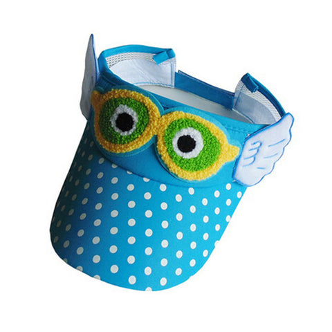 Unisex Baby Hat Sport Sun Cap Visor Peaked Cap Tennis Golf Hat,Adjustable,Blue