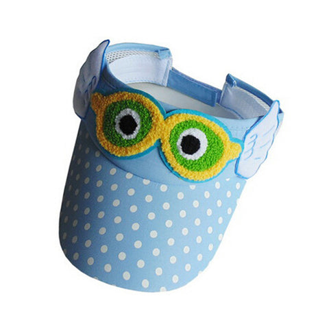 Unisex Baby Sport Cap Visor Peaked Cap Tennis Golf Hat,Adjustable,wathet blue
