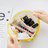 Portable Makeup Storage Bag Waterproof Cosmetic Bag Beauty Case V