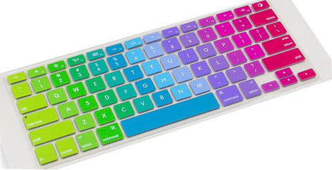 Macbook Keyboard Decal Macbook Keyboard Stickers Skin Logos Cover Rainbow