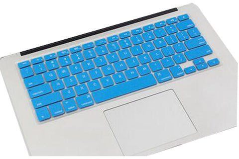 Keyboard Decal Macbook Keyboard Stickers Skin Logos Cover Blue