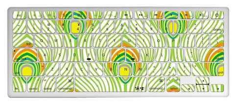 Fashion Keyboard Decal Macbook Keyboard Stickers Skin Logos Cover (Pro13")