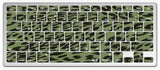 Fashion Keyboard Decal Macbook Keyboard Stickers Skin Logos Cover (Pro13")