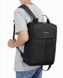 Fashion Laptop Backpack Business Backpack Travel Bag Black