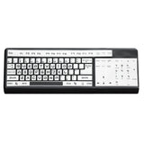 Desktop Computer Keyboard Cover Silicone Skin Keyboard Protector White