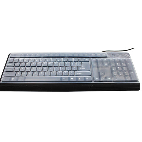 Desktop Computer Keyboard Cover Silicone Skin Keyboard Protector Lucency