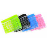 Desktop Computer Keyboard Cover Silicone Skin Keyboard Protector Pink