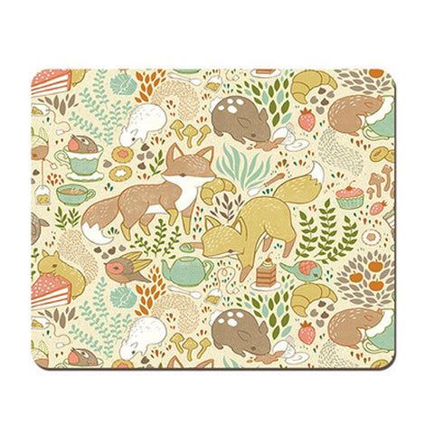 Creative Decorative Rectangle Non-Slip Rubber Mousepad Gaming Mouse Mat Animal