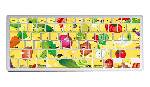 1 Piece MacBook Pro 13" Keyboard Sticker Decal Keyboard Skin Vegetables