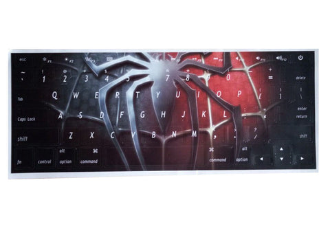Fashion Ultra-thin Spider-Man Keyboard Stickers / Decals For MacBook Air 13 Inch