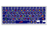 1 Piece MacBook Pro 13" Keyboard Sticker Decal Keyboard Skin Style C