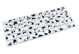 Classic Cow Pattern Keyboard Cover Silicone Skin for MacBook Pro Retina 13"