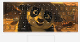 Fashion Cute Panda Keyboard Stickers / Decals For Macbook Pro Retina 13 Inch