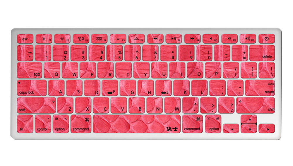 1 Piece MacBook Pro 13" Keyboard Sticker Decal Keyboard Skin RED