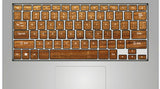 Classic Wood Grain Keyboard Stickers / Decals For MacBook (Pro 13 Inch  Retina)
