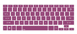 Modern Stylish PURPLE Keyboard Stickers / Decals For MacBook (Pro 15 Inch)