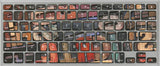 Digital Section Keyboard Stickers / Decals For MacBook (Pro 13 Inch Retina)