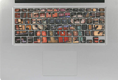 Digital Section Keyboard Stickers / Decals For MacBook (Pro 13 Inch Retina)