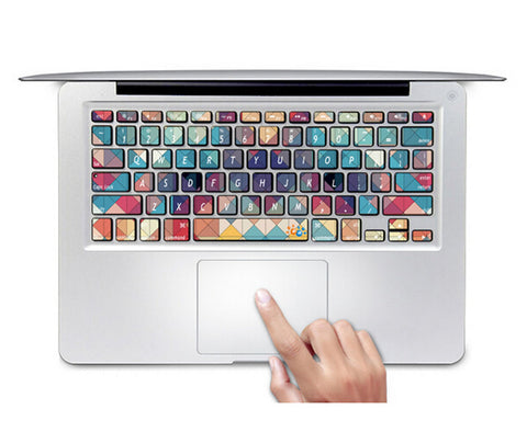 Fashion Ultra-thin CONTRAST COLOR Keyboard Stickers / Decals For SAMSUNG450R5