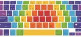 Creative Colorful Keyboard Stickers / Decals For MacBook (Pro 15 Inch Retina)