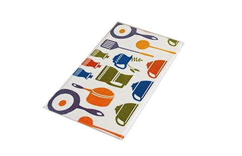 Bedroom Carpet Kitchen Bathroom Non-slip Cotton Door Mat (40x60cm, Kitchenware)